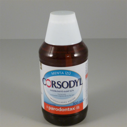 Vásároljon Corsodyl szájvíz alkoholmentes 300ml terméket - 1.734 Ft-ért