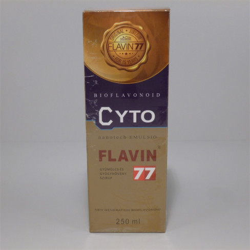 Vásároljon Flavin 77 cyto szirup 250ml terméket - 14.643 Ft-ért