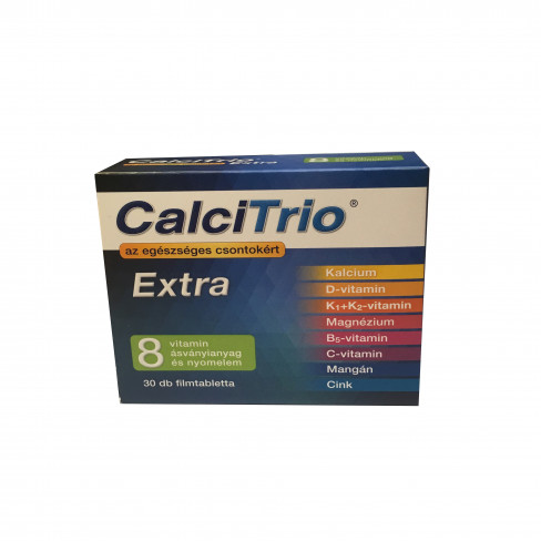 Vásároljon Calcitrio extra filmtabletta 30db terméket - 2.289 Ft-ért