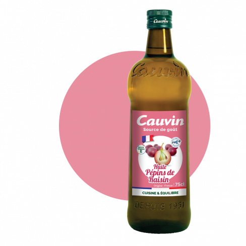 Vásároljon Cauvin szőlőmagolaj 750ml terméket - 3.338 Ft-ért