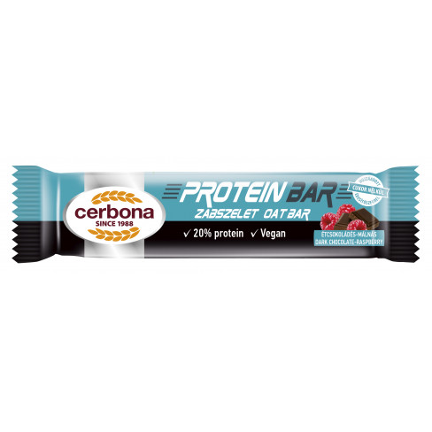 CERBONA ZABSZELET PROTEIN ÉTCSOKI-MÁLNA 40 G