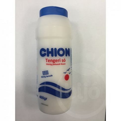 Vásároljon Chion görög tengeri só dobozos 400g terméket - 285 Ft-ért