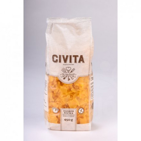 Vásároljon Civita kukoricatészta fodros kocka 450g terméket - 334 Ft-ért