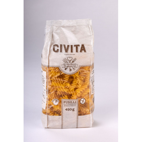 Vásároljon Civita kukoricatészta fusilli 450g terméket - 334 Ft-ért