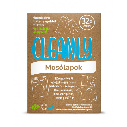 CLEANLY ECO MOSÓLAPOK 32 DB