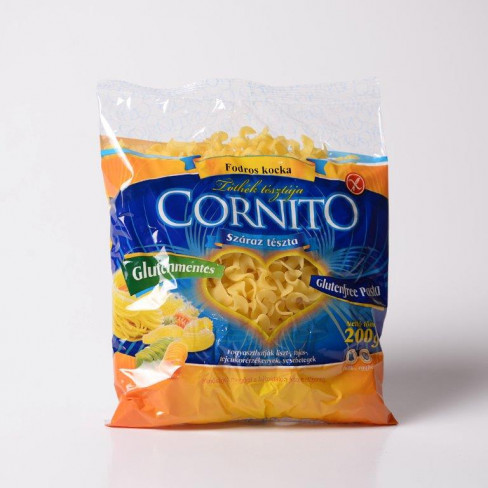 Vásároljon Cornito gluténmentes tészta fodros kocka 200g terméket - 375 Ft-ért