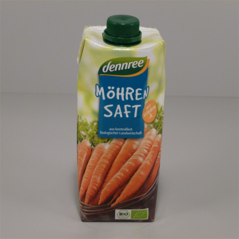 Vásároljon Dennree bio sárgarépalé 500ml terméket - 495 Ft-ért