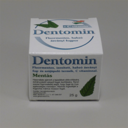 Vásároljon Dentomin-h fogpor mentás 25g terméket - 632 Ft-ért