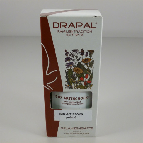 Vásároljon Drapal bio articsóka juice 200ml terméket - 3.968 Ft-ért