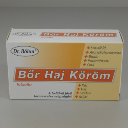 Vásároljon Dr.böhm bőr haj köröm tabletta 60db terméket - 5.569 Ft-ért