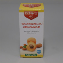 Dr.Herz barackmag olaj 100% hidegen sajtolt 50ml