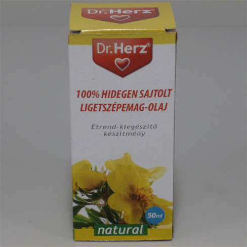 Vásároljon Dr.herz ligetszépe olaj 100% hidegen sajtolt 50ml terméket - 2.534 Ft-ért