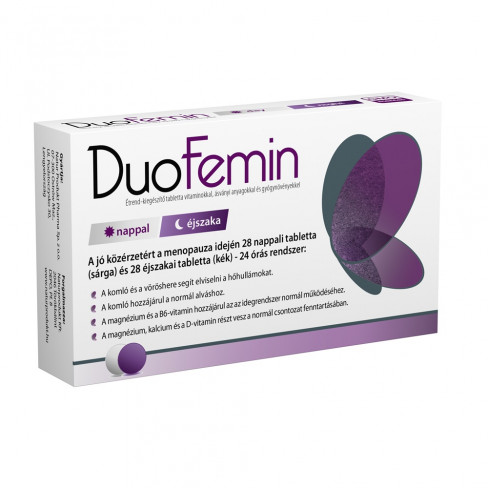 Vásároljon Duofemin étrendkiegészítő tabletta 28+28 56db terméket - 4.385 Ft-ért