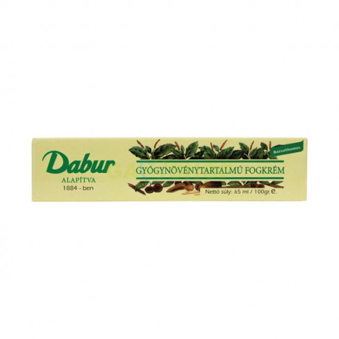 Vásároljon Dabur herbal fogkrém 65ml terméket - 1.277 Ft-ért