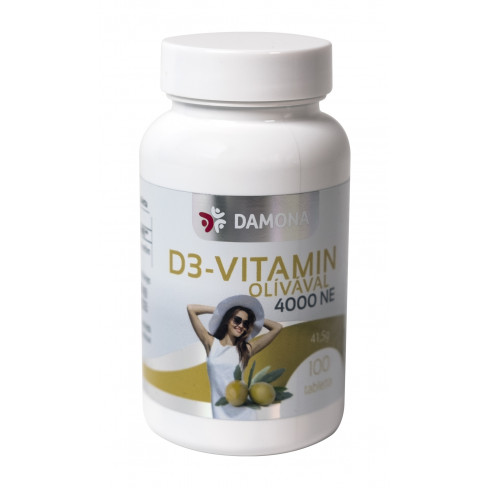 Vásároljon Damona d3-vitamin tabletta 100 db terméket - 1.426 Ft-ért