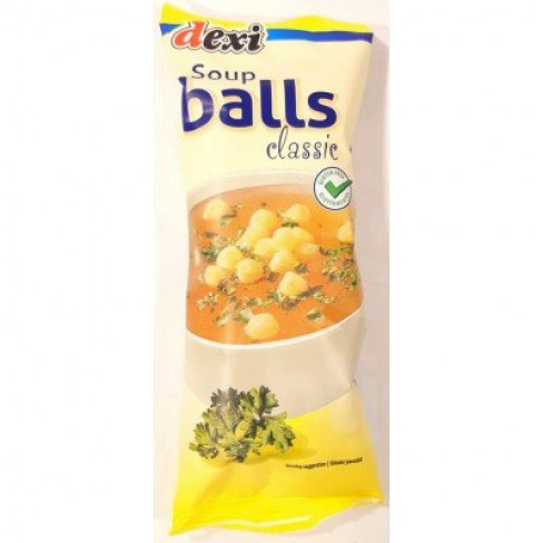 Vásároljon Dexi soup balls levesgyöngy gluténmentes 50g terméket - 241 Ft-ért