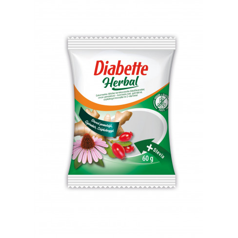 Vásároljon Diabette cukorka herbal gm. terméket - 366 Ft-ért