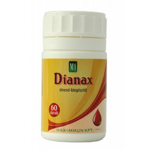Vásároljon Dianax étrend-kiegészítő kapszula 60db terméket - 6.961 Ft-ért
