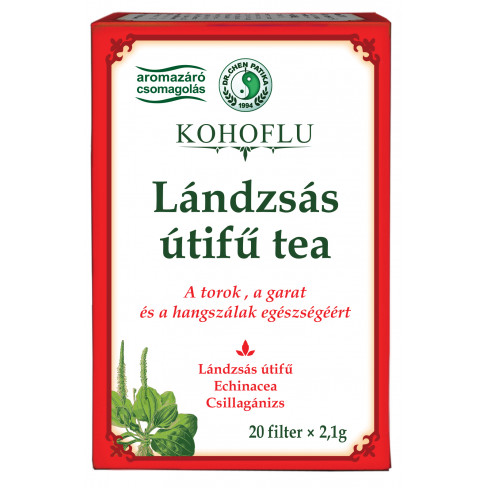 Vásároljon Dr.chen kohoflu lándzsás útifű teakeverék 20x2,1g terméket - 978 Ft-ért
