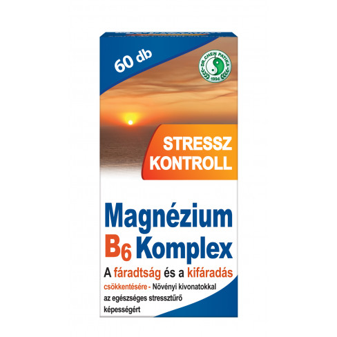 DR.CHEN MAGNÉZIUM B6 KOMPLEX STRESSZ KONTROLL TABLETTA 60 DB