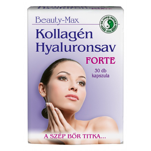 Vásároljon Dr.chen beauty-max kollagén hyaluronsav forte kapszula 30db terméket - 2.183 Ft-ért