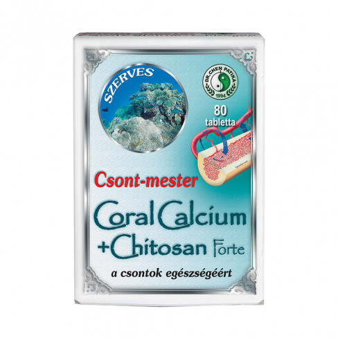 Vásároljon Dr.chen csont-mester coral calcium forte tabletta 80db terméket - 3.143 Ft-ért