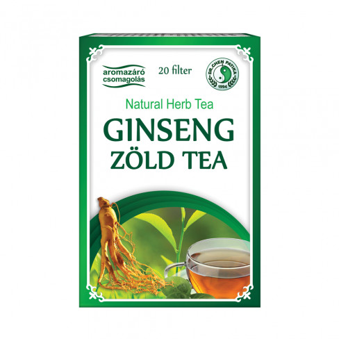 Vásároljon Dr.chen ginseng és zöldtea keverék 20x3g 60g terméket - 635 Ft-ért