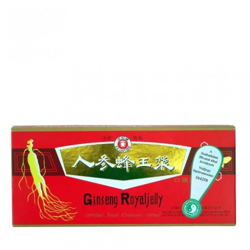 Vásároljon Dr.chen ginseng royal jelly ampulla 10x10ml 100ml terméket - 1.437 Ft-ért