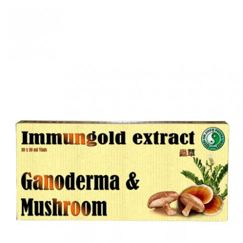 Vásároljon Dr.chen immungold ganoderma ampulla 10x10ml 100ml terméket - 1.508 Ft-ért