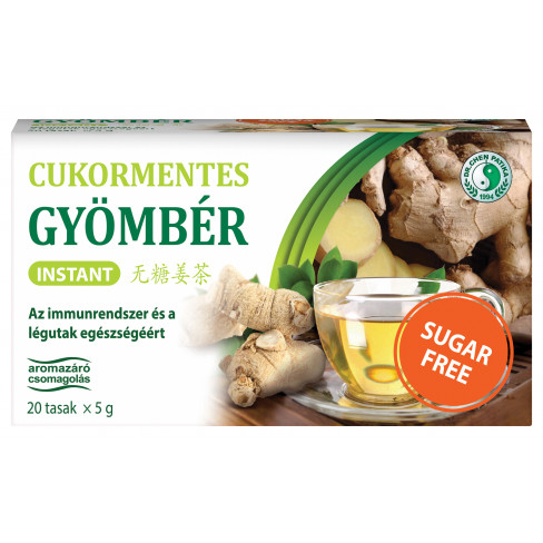 DR.CHEN INSTANT GYÖMBÉR TEA CUKORMENTES 100 G