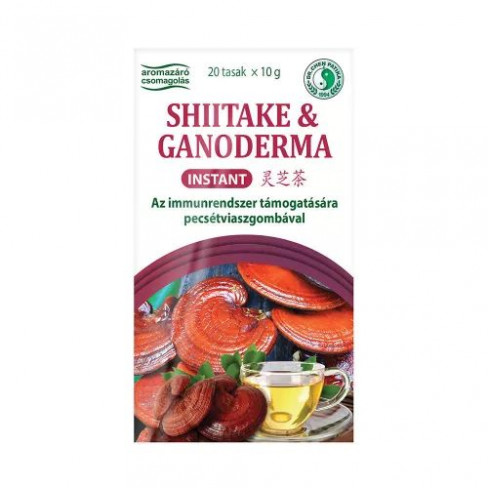 Vásároljon Dr.chen instant shiitake-ganoderma tea 200g terméket - 1.072 Ft-ért