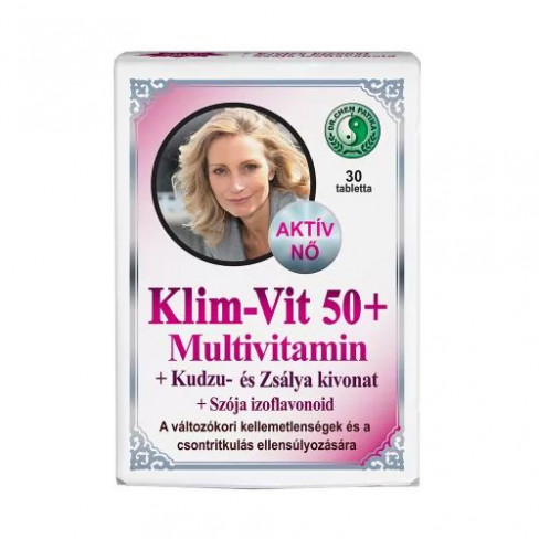 Vásároljon Dr.chen klim-vit 50+ multivitamin 30db terméket - 1.834 Ft-ért