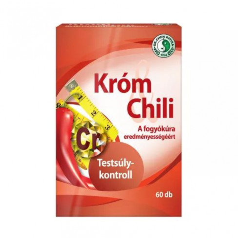 Vásároljon Dr.chen króm és chili kapszula a fogyókúra eredményességéért 60db terméket - 2.238 Ft-ért