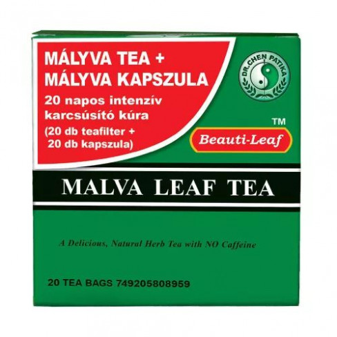Vásároljon Dr.chen mályva tea  20x2g+kapszula 40g terméket - 1.381 Ft-ért