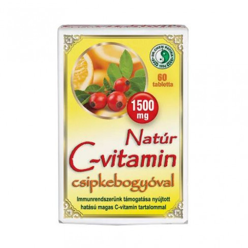 Vásároljon Dr.chen natúr c-vitamin csipkebogyóval 60db terméket - 2.707 Ft-ért
