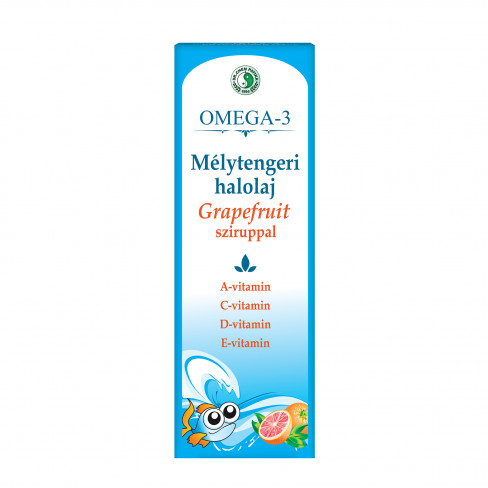 Vásároljon Dr.chen omega-3 mélytengeri halolaj szirup 500ml terméket - 2.652 Ft-ért