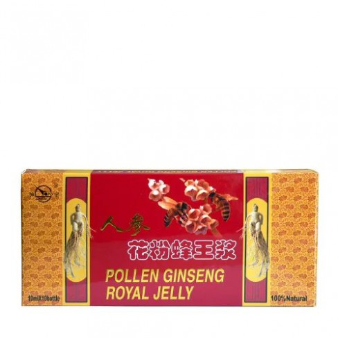 Vásároljon Dr.chen pollen ginseng royal jelly ampulla 10x10ml 100ml terméket - 1.508 Ft-ért