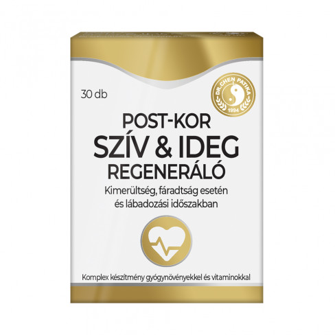 DR.CHEN POST-KÓR SZÍV ÉS IDEG REGENERÁLÓ KAPSZULA 30 DB