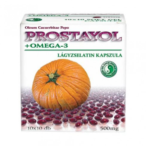 Vásároljon Dr.chen prostayol+omega3 lágyzselatin kapszula 100db terméket - 2.096 Ft-ért