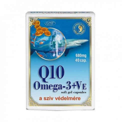Vásároljon Dr.chen q10+omega-3+e-vitamin kapszula 40db terméket - 2.298 Ft-ért