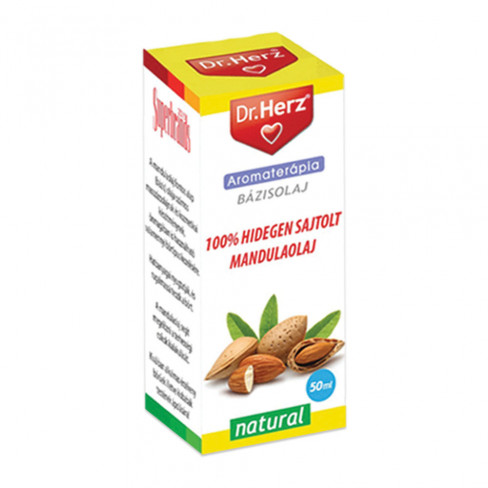 Vásároljon Dr.herz 100% hidegen sajtolt mandulaolaj 50ml terméket - 1.473 Ft-ért
