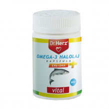 Dr.herz omega-3 halolaj 1000mg lágyzselatin kapszula 60db