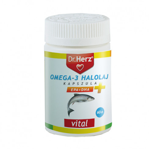 Vásároljon Dr.herz omega-3 halolaj 1000mg lágyzselatin kapszula 60db terméket - 2.436 Ft-ért