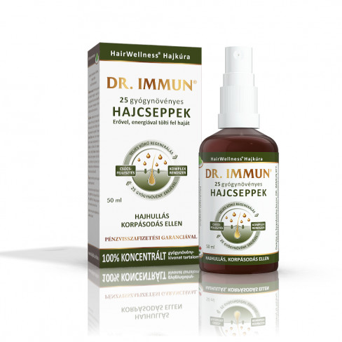 Vásároljon Dr.immun 25 gyógynövényes hajcseppek 50ml terméket - 3.241 Ft-ért