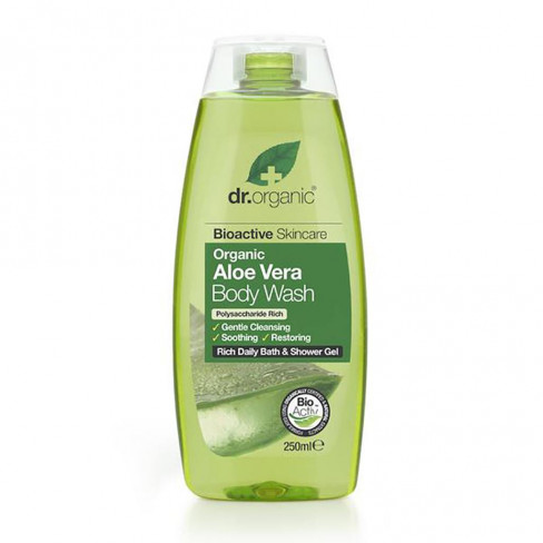 Vásároljon Dr.organic bio aloe vera tusfürdő 250ml terméket - 2.480 Ft-ért