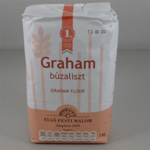 Vásároljon Első pesti graham búzaliszt gl-200 1000g terméket - 