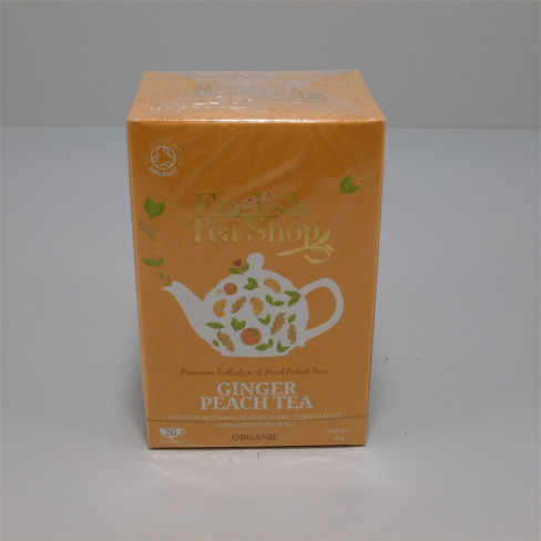 Vásároljon Ets bio gyömbéres barack tea 20x2g 40g terméket - 1.080 Ft-ért