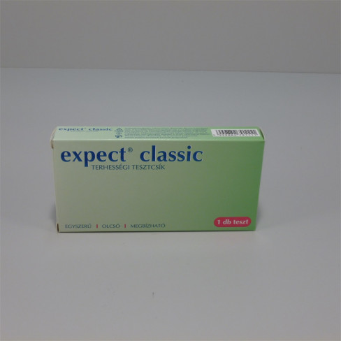 Vásároljon Expect classic terhességi tesztcsík 1db terméket - 390 Ft-ért
