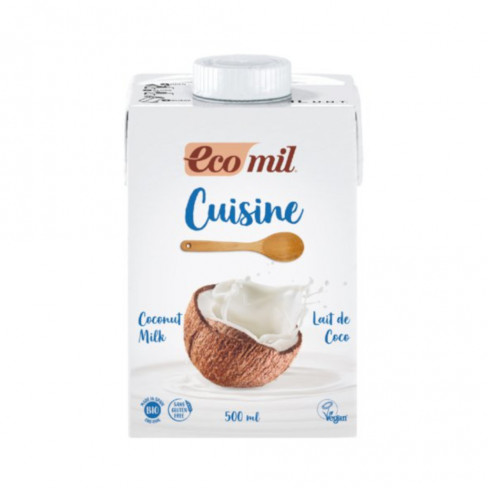 Vásároljon Ecomil bio kókusz főzőalap 500ml terméket - 1.569 Ft-ért