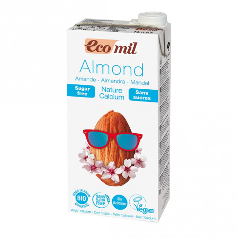 Vásároljon Ecomil bio mandulaital calciummal édesítőszer nélkül 1l terméket - 1.762 Ft-ért